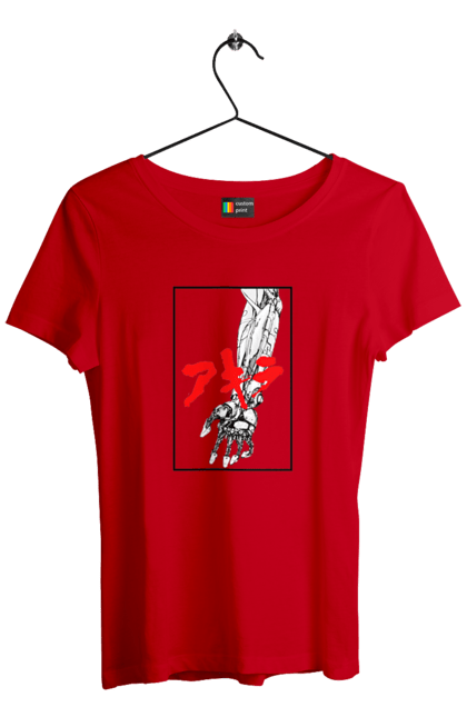 Women's t-shirt with prints Akira Tetsuo Shima. Akira, anime, cyberpunk, manga, tetsuo shima. 2070702