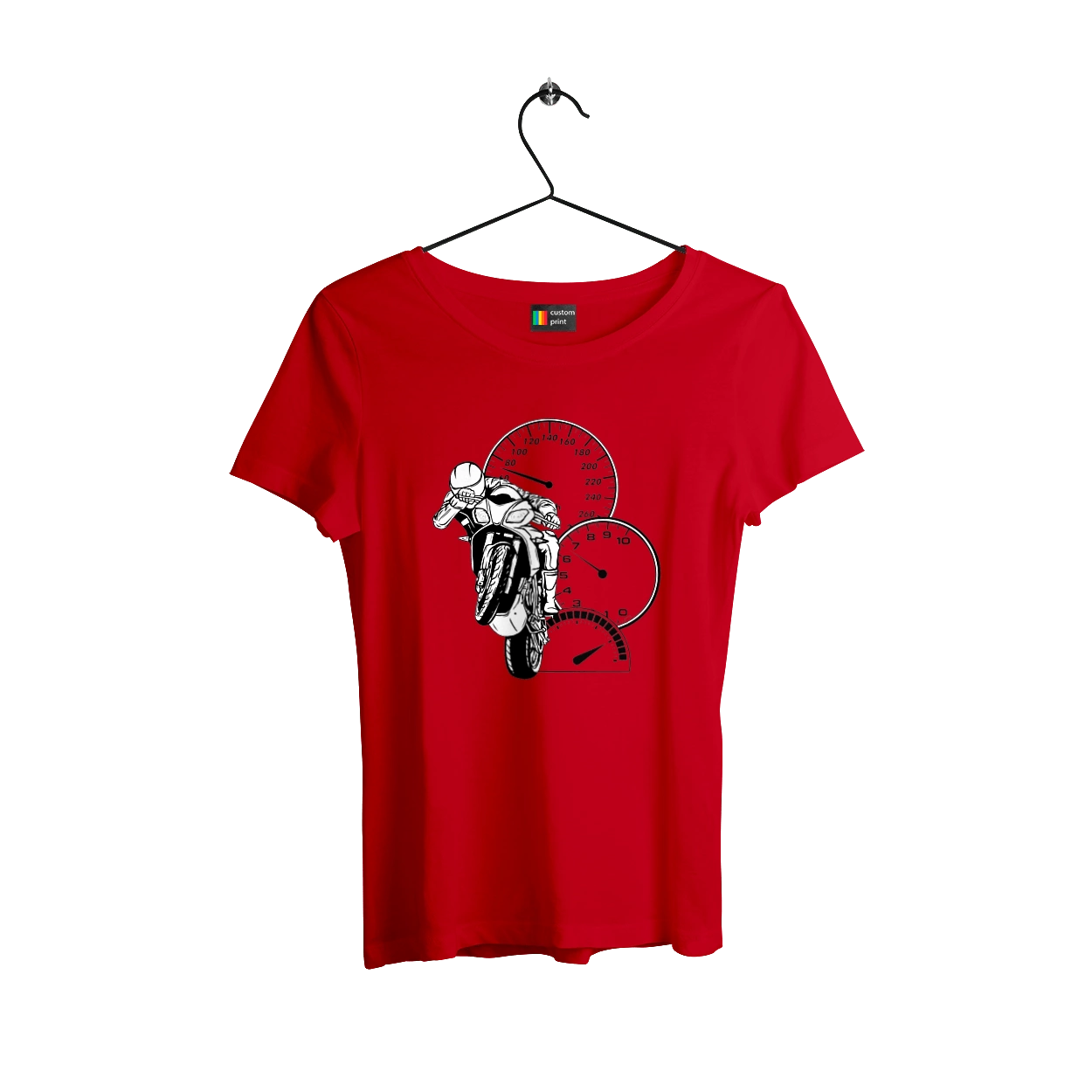 Motorcycle Speed Black