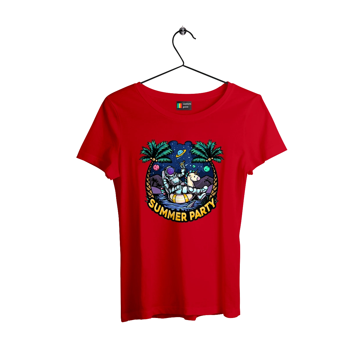 Summer Party With Astronaut