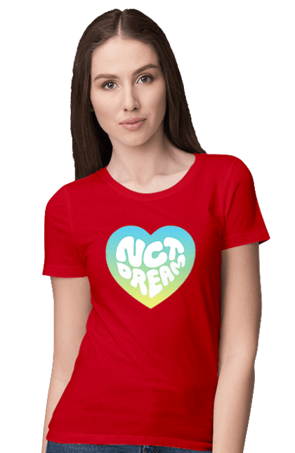 Футболка жіноча з принтом "NCT Dream". K pop, nct, nct dream, sm entertainment, група, к-поп, музика, музичний гурт. 2070702
