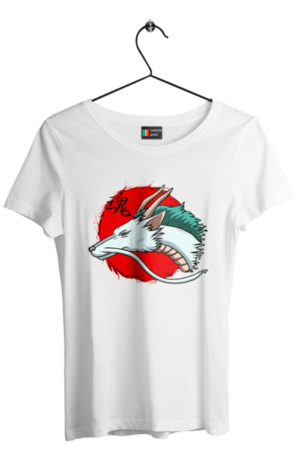 Women's t-shirt with prints Spirited Away Haku. Dragon, haku, spirited away, studio ghibli. 2070702