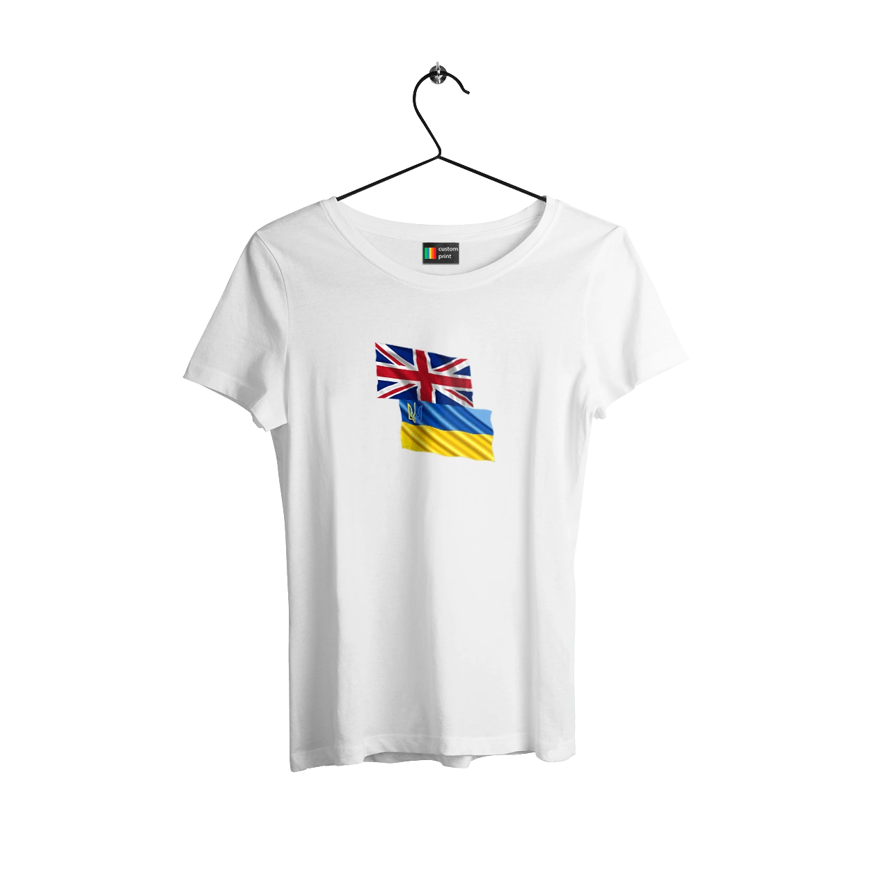 Flag United Kingdom, Flag Ukraine, Support Ukraine