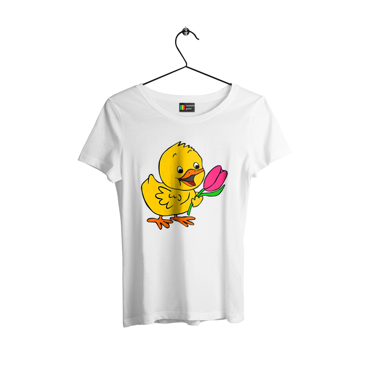 Chicken With A Tulip