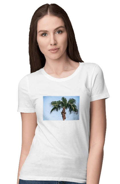 Palm tree against the sky