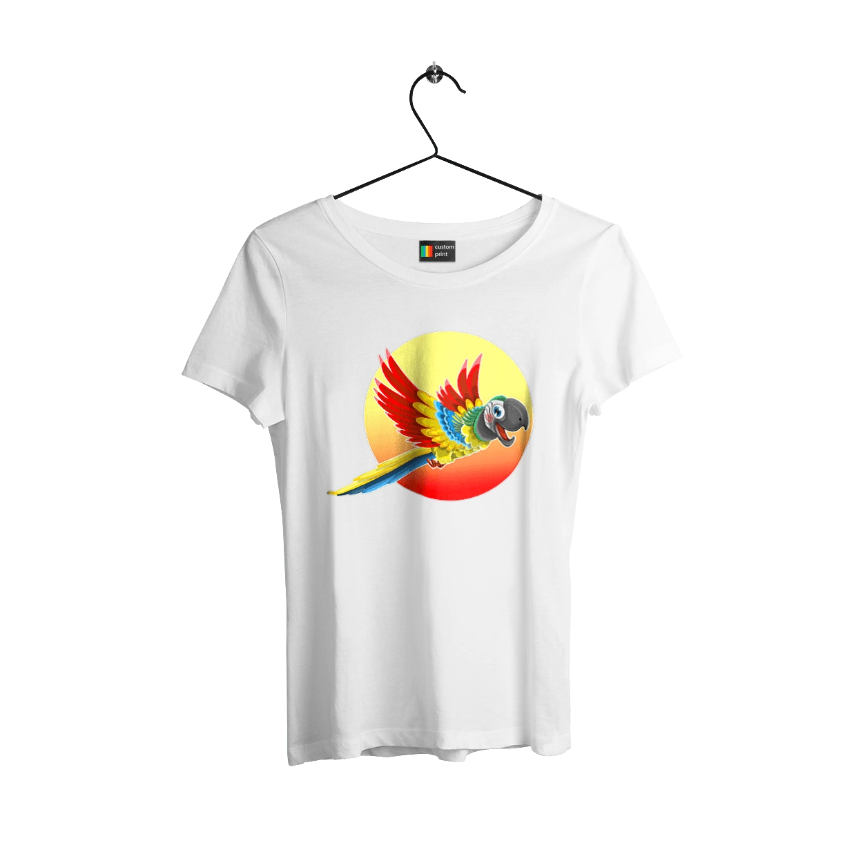 Попугай На Фоне Солнца