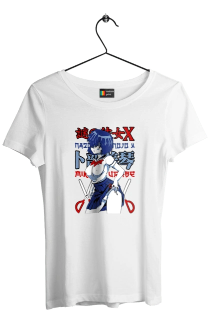 Women`s t-shirt with prints Mysterious Girlfriend X Mikoto Urabe. Anime, comedy, manga, mikoto urabe, mysterious girl, mysterious girlfriend x, romance, school. 2070702