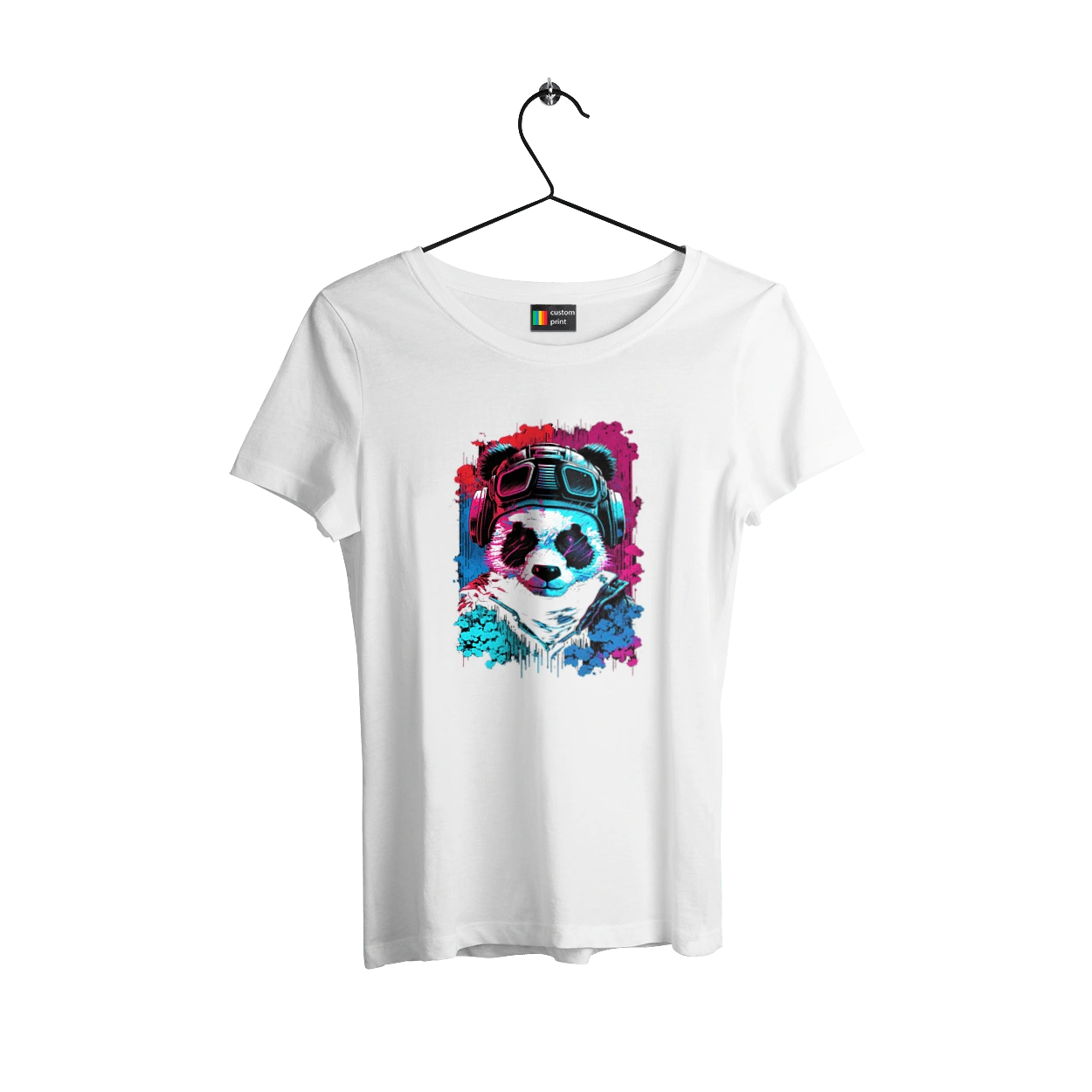 Панда в VR шлеме