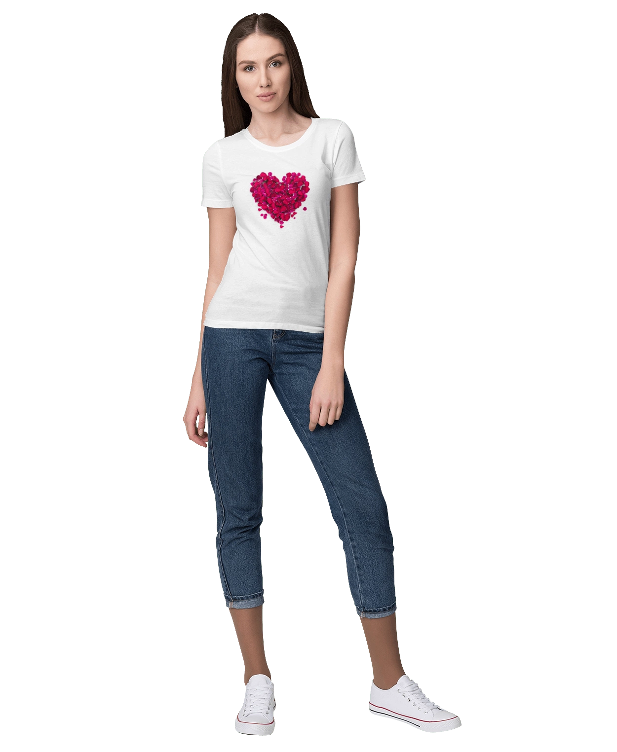 Heart From Rose Petals