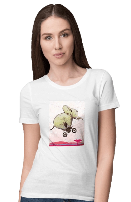 Elephant On A Motorcycle