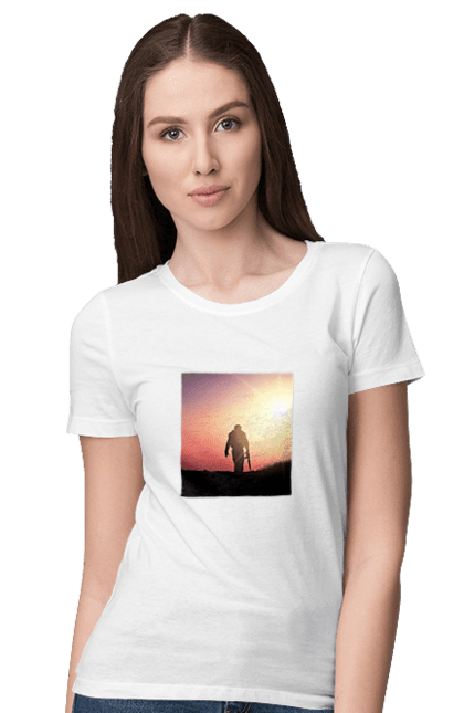 Футболка жіноча з принтом "Патріот". Патриот, патриотизм, победа, украина, украинец. 2070702