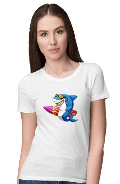 Акула В Окулярах З Серфінгом