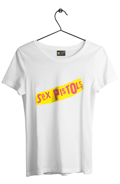 Футболка жіноча з принтом "Sex Pistols". Sex pistols, група, музика, панк, панк революція, панк рок, рок. 2070702