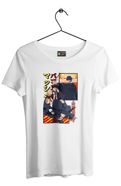 Women`s t-shirt with prints Magic and Muscles Mash Burnedead. Adventure, comedy, magic and muscles, manga, mash burnedead. 2070702