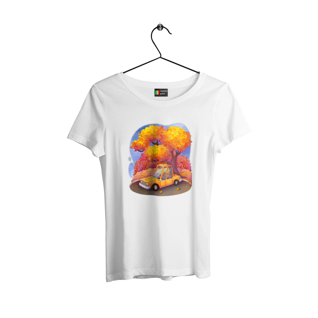 Осiнь Авто Дерево