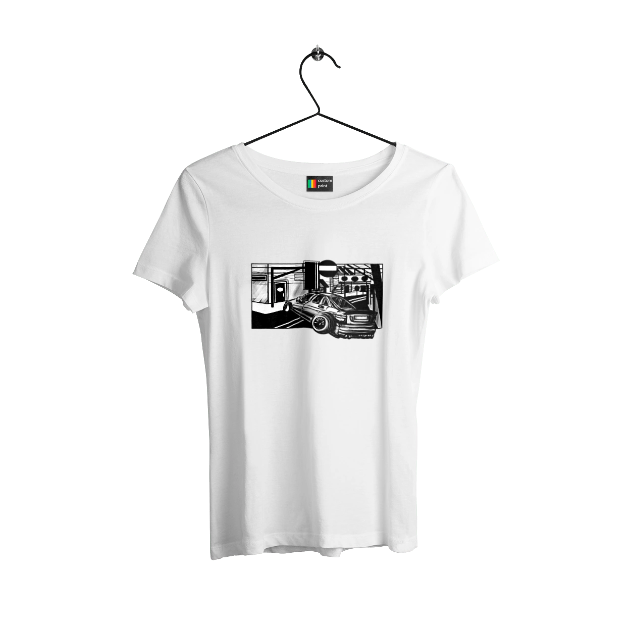 Dangerous Car on the roads of the streets