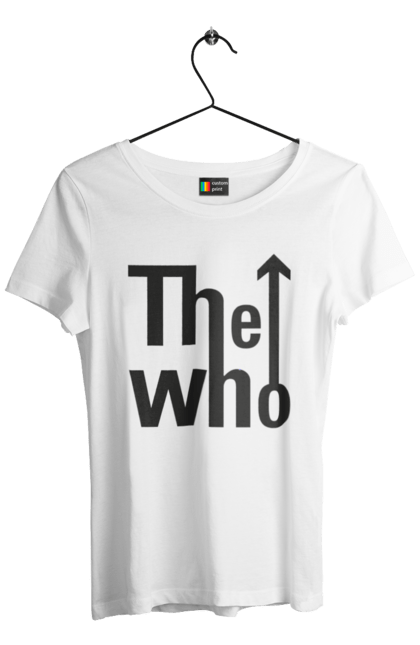 Women's t-shirt with prints The Who. Art rock, freakbeat, hard rock, music, power pop, proto punk, rock, rock band, who. 2070702