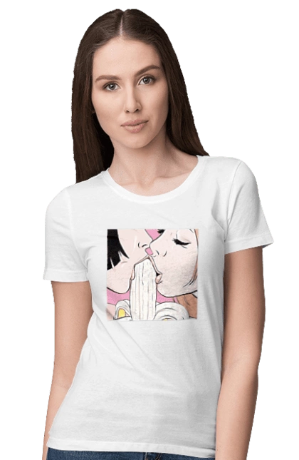 Дівчата Їдять Банан