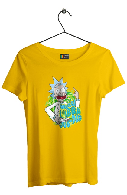 Футболка жіноча з принтом "Рік та Морті". Rick and morty, мультфільм, наукова фантастика, пригоди, рік, рік і морті, трагікомедія, чорний гумор. 2070702