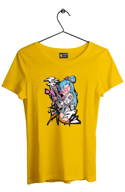 Women's t-shirt with prints Dragon Ball Bulma. Anime, bulma, dragon ball, goku, manga, tv series, vegeta. 2070702