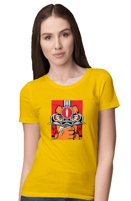 Women's t-shirt with prints ThunderCats. Animated series, leisure concepts, science fiction, thundercats, warner bros. 2070702