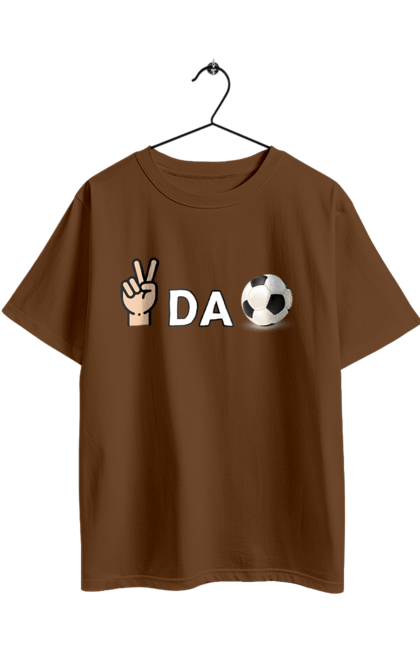 Футболка оверсайз з принтом "Ребус піс да бол". Гумор, мем, писдабол, прикольна, ребус, смішна. 2070702