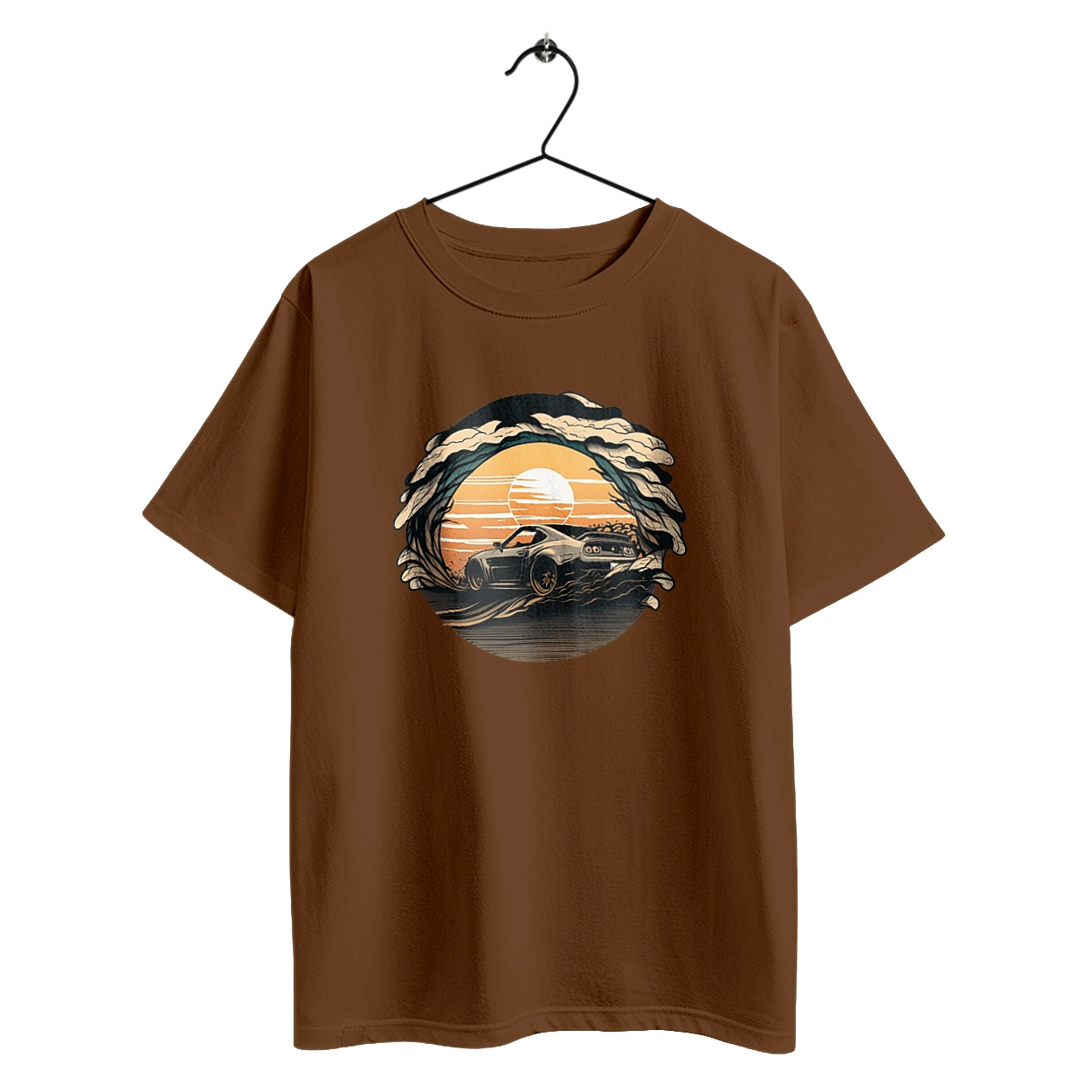 Додж на заході сонця