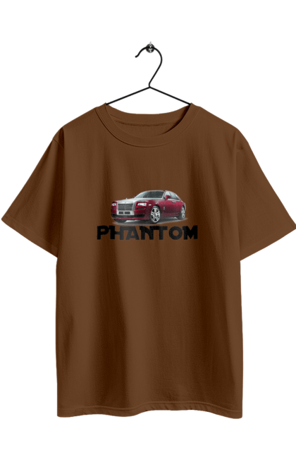 Футболка оверсайз з принтом "Ролс ройс". Авто, автомобіль, люкс клас, ролс ройс, седан, фантом. 2070702