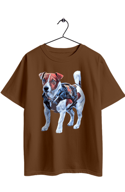 Футболка оверсайз з принтом "Пес Патрон". Зсу, патрон, пес, пес патрон, україна. 2070702