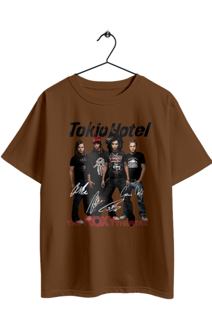 Футболка оверсайз з принтом "Tokio Hotel". Tokio hotel, альтернативний рок, група, електронік рок, музика, пауер піп, піп, поп рок, рок. 2070702