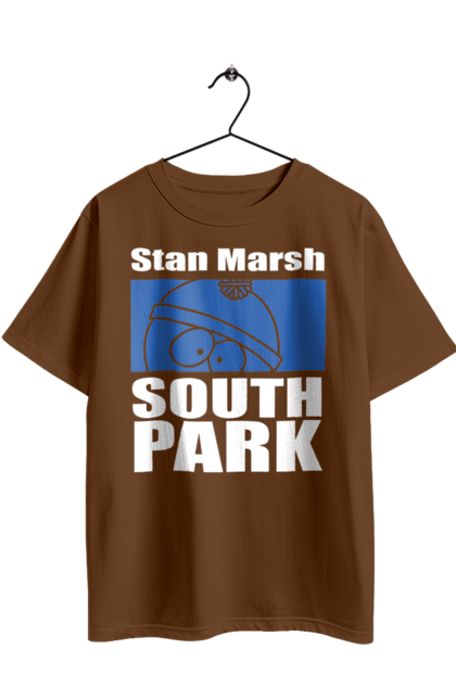 Футболка оверсайз с принтом Южный Парк Стен Марш. South park, stan marsh, мультсериал, стен марш, стэн марш, южный парк. 2070702
