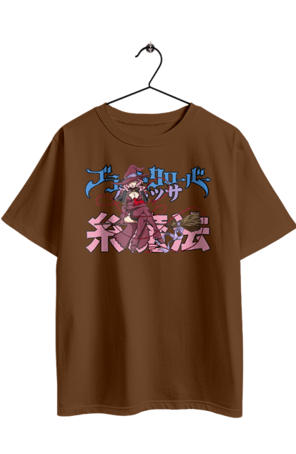 Футболка оверсайз з принтом "Black Clover Ванесса Енотека". Anime, black clover, manga, vanessa enoteca, аніме, ванесса енотека, манга, чорна конюшина. 2070702