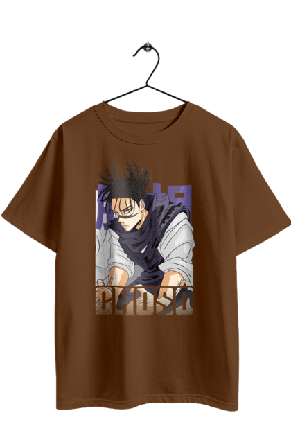 Oversized t-shirt with prints Jujutsu Kaisen Choso. Anime, anime, choso, dark fantasy, manga, manga, mystic. 2070702