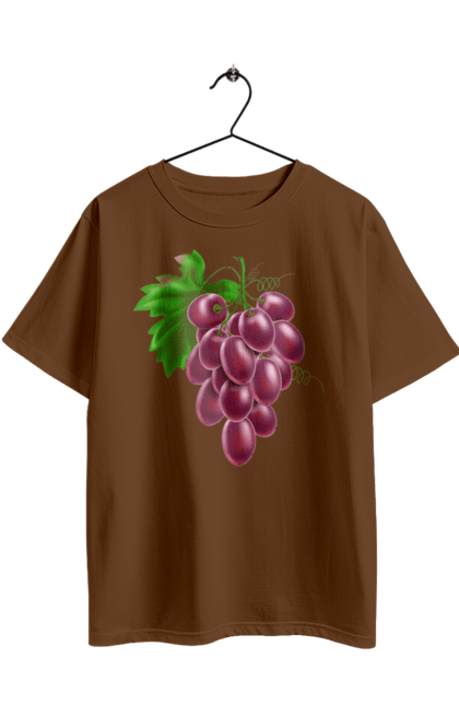 Oversized t-shirt with prints Grapes. Grapes. 2070702