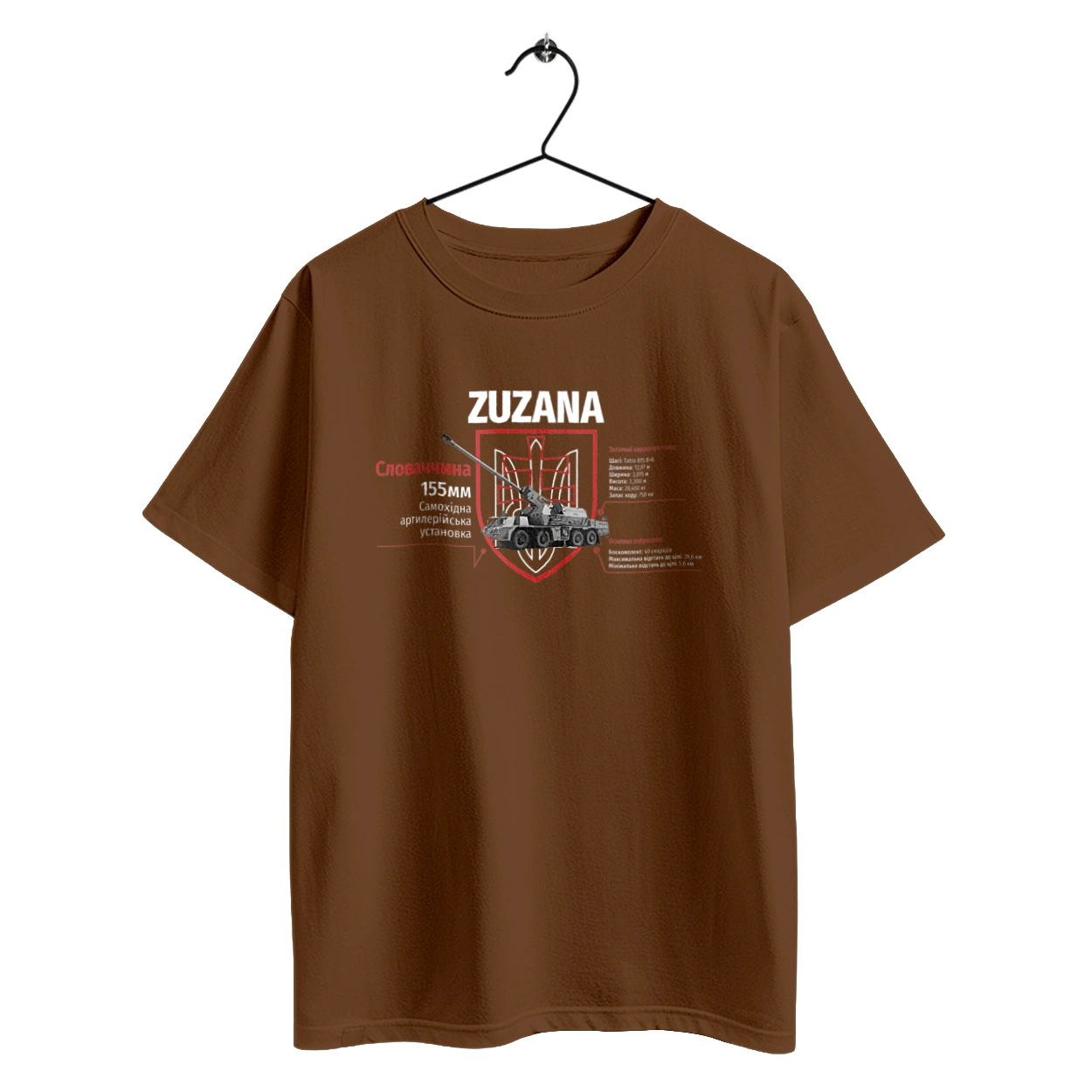 Zuzana (САУ) два герба