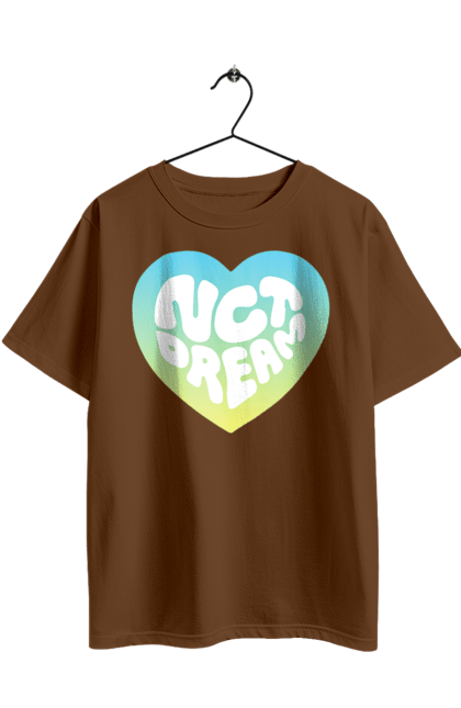 Футболка оверсайз з принтом "NCT Dream". K pop, nct, nct dream, sm entertainment, група, к-поп, музика, музичний гурт. 2070702