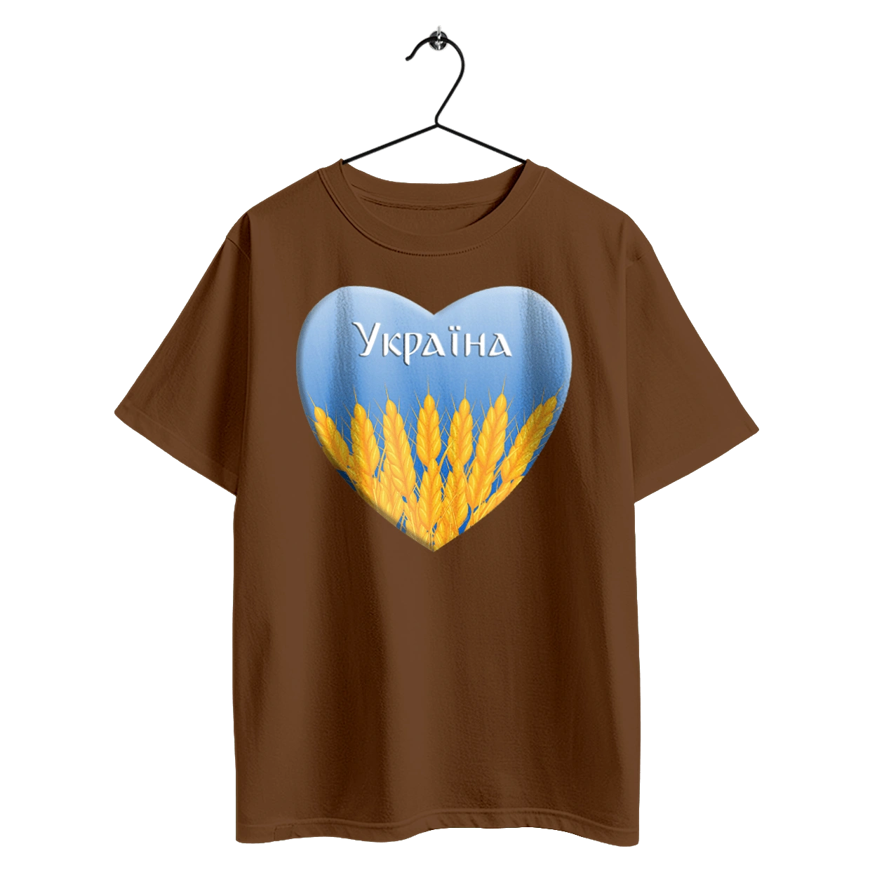 Серце з колосками Україна