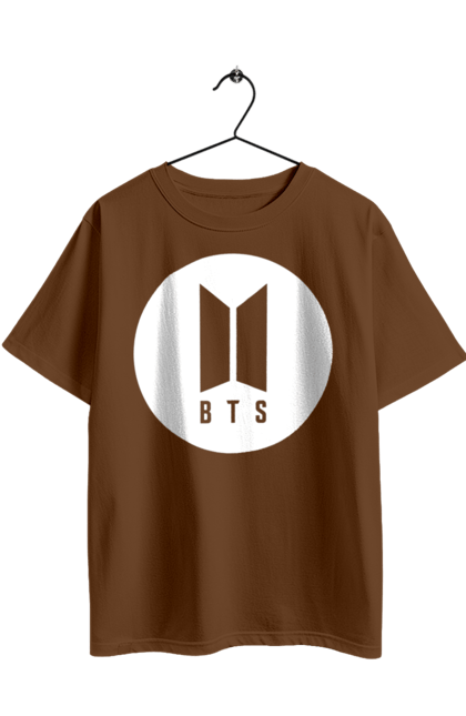 Футболка оверсайз з принтом "BTS". Beyond the scene, bts, k pop, бтс, група, к-поп, музика, музичний гурт. 2070702