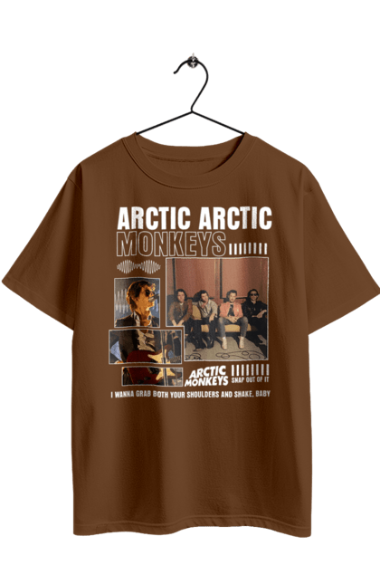 Футболка оверсайз з принтом "Arctic Monkeys". Arctic monkeys, арктичні мавпи, гаражний рок, група, інді рок, музика, постпанк ривайвл, психоделічний рок, рок. 2070702