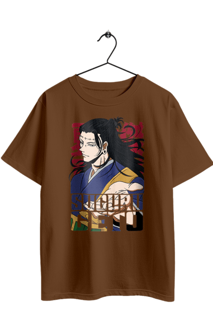 Футболка оверсайз з принтом "Магічна битва Гето". Anime, geto, jujutsu kaisen, manga, suguru geto, аніме, гето, магічна битва, манга, сугуру гето. 2070702