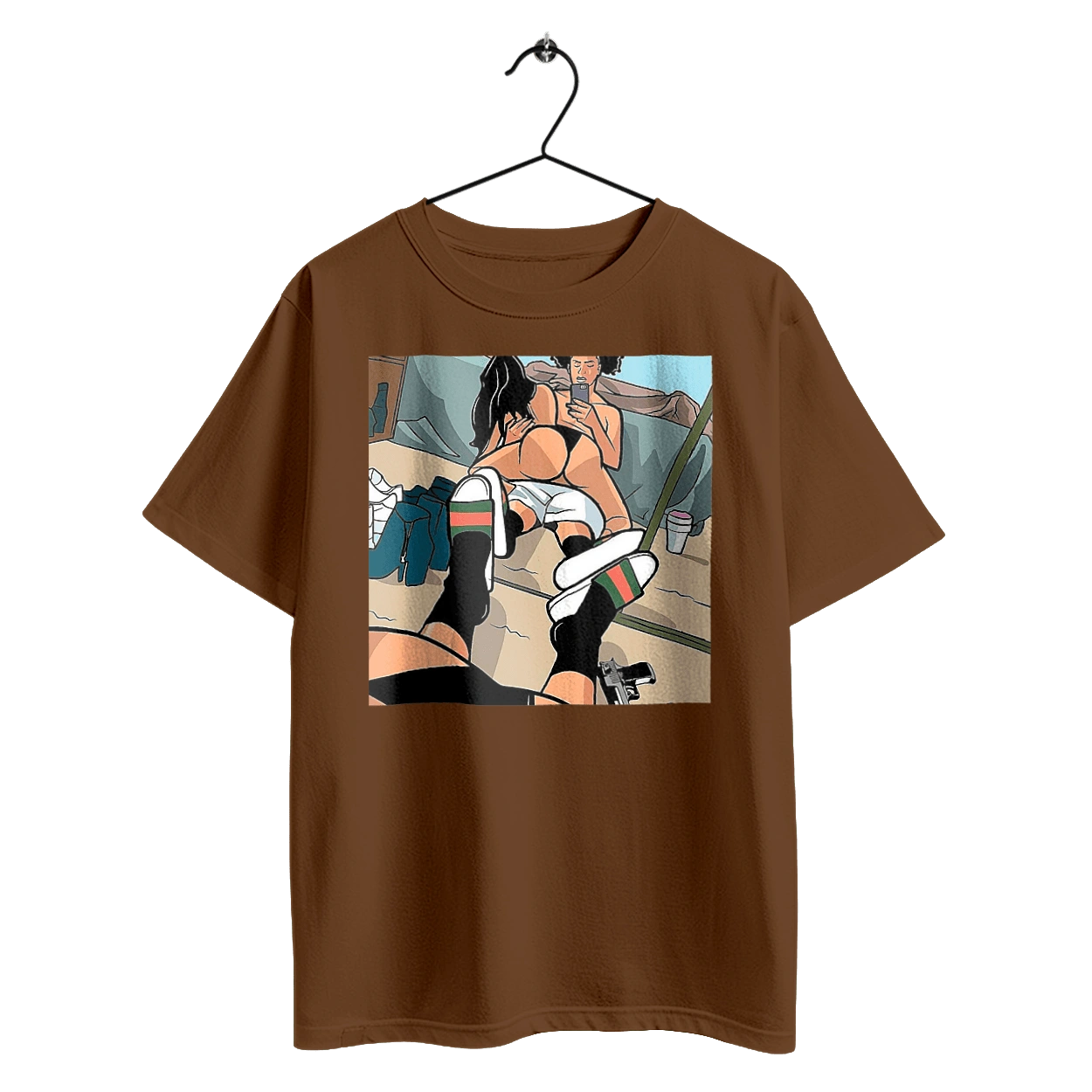 Голе Селфі У Дзеркалі