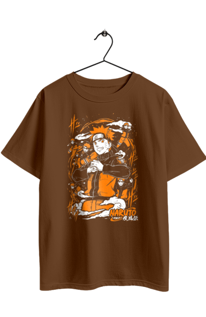Футболка оверсайз з принтом "Наруто". Naruto, аніме, манга, наруто, ніндзя, персонаж, серіал. 2070702