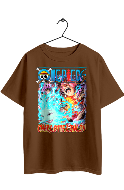 Футболка оверсайз з принтом "Ван Піс Шарлота". Charlotte, charlotte linlin, one piece, аніме, ван пис, ван піс, манга, шарлота, шарлота лінлін. 2070702