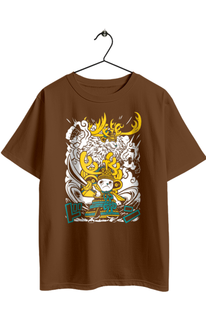 Футболка оверсайз з принтом "Ван Піс Тоні Тоні Чоппер". One piece, аніме, ван пис, манга, пригоди, ранобе, серіал, тоні тоні чоппер, фентезі. 2070702