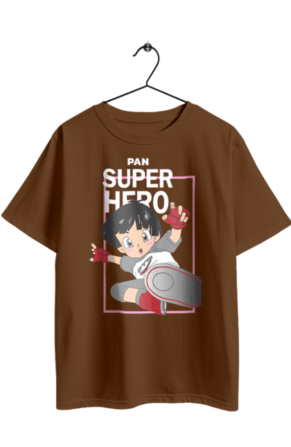 Футболка оверсайз з принтом "Перлина дракона: Супер Пан". Anime, dragon ball, dragon ball super, dragonball super hero, pan, аніме, пан, пань, перлина дракона, перлина дракона: супер. 2070702