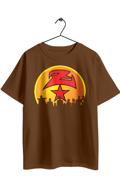 Футболка оверсайз з принтом "Перли дракона". Anime, dragon ball, goku, manga, vegeta, аніме, вегета, гоку, манга, перли дракона. 2070702