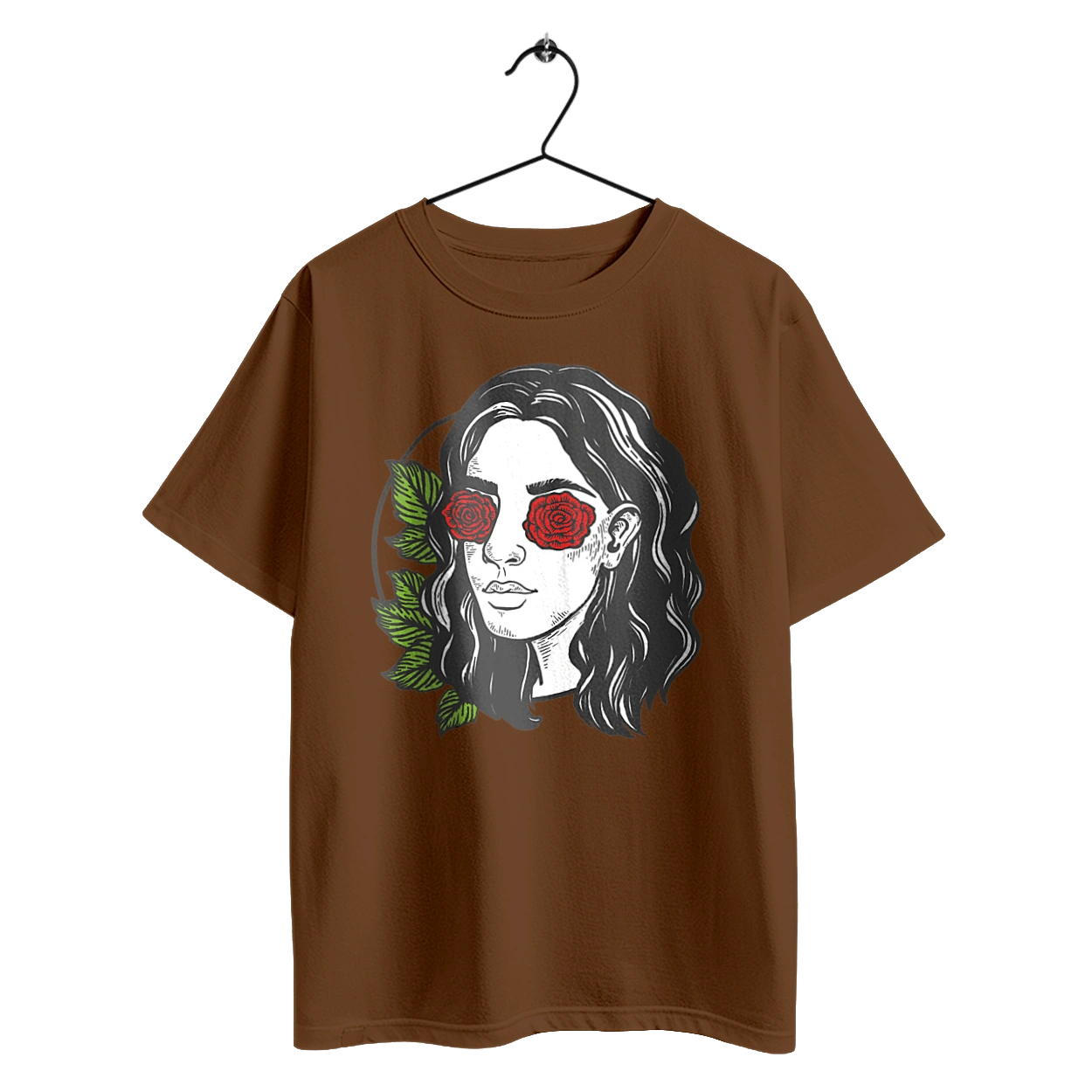 Girl With Roses In The Eyes