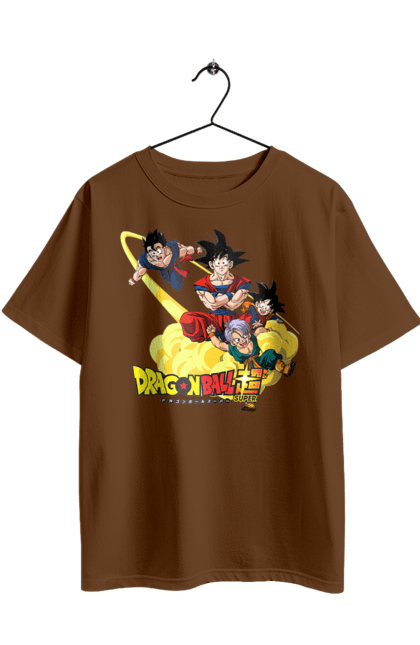 Футболка оверсайз з принтом "Перли дракона". Anime, dragon ball, goku, manga, vegeta, аніме, вегета, гоку, манга, перли дракона. 2070702