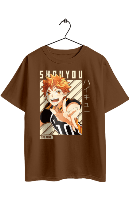 Oversized t-shirt with prints Haikyu!! Hinata. Anime, haikyu, hinata, manga, shoyo hinata, sports anime, volleyball. 2070702