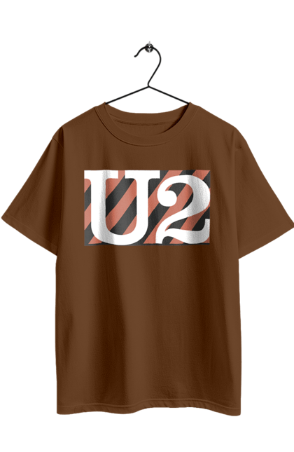 Футболка оверсайз с принтом U2 Vertigo. Альтернативный рок, группа, дэнс-рок, музыка, постпанк, рок, софт-рок, тур, ю ту. 2070702