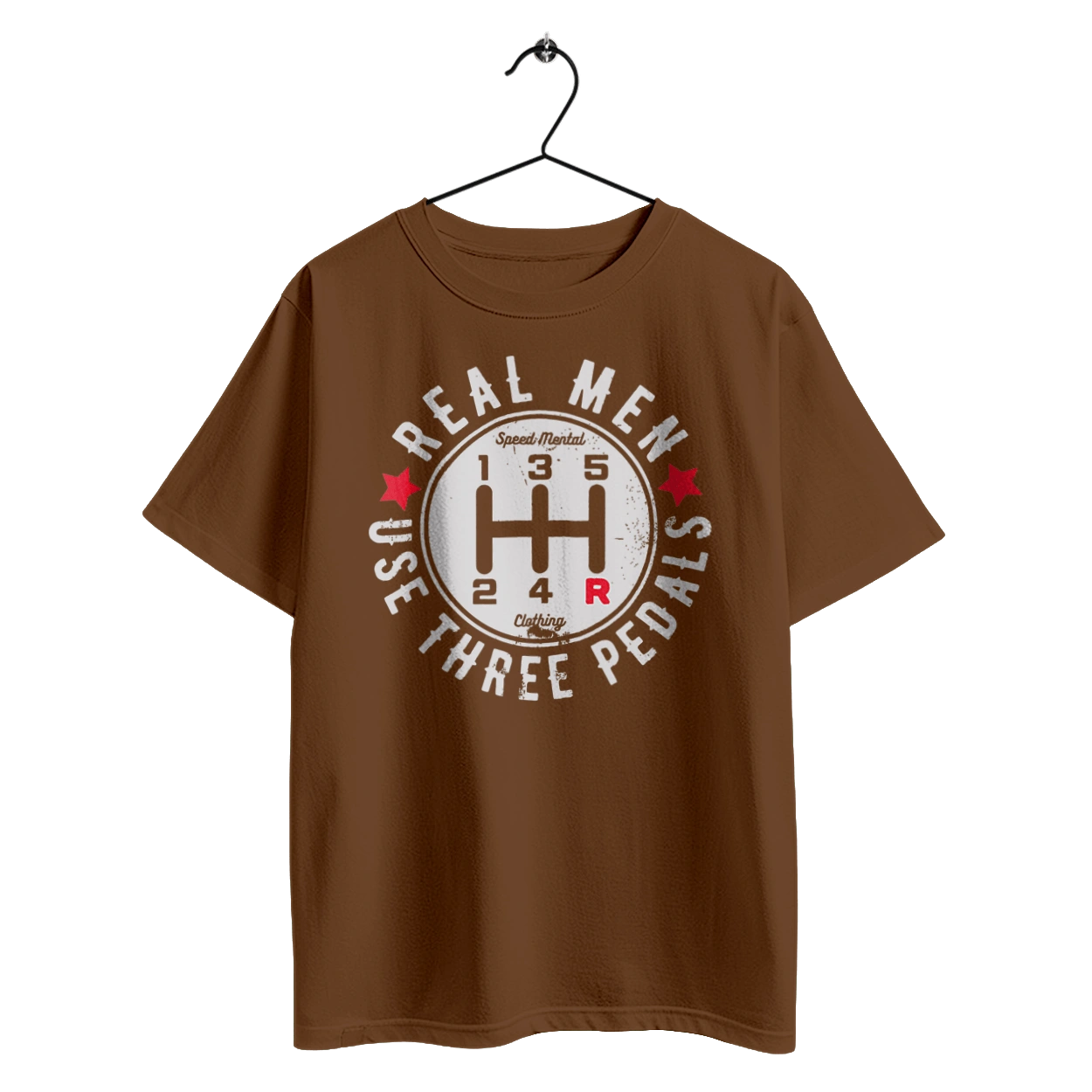 Real men use three pedals